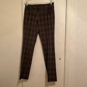The Limited Women’s Size 4R, Gray Plaid Dress Straight Leg Classy Pants